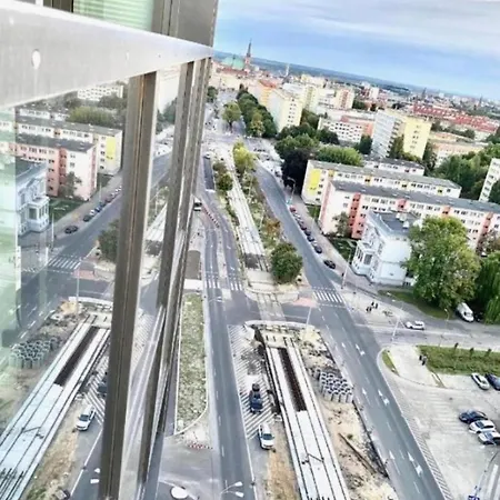 Hanza Tower Gold-24 Exclusive Jacussi & Sauna & Pool Szczecin
